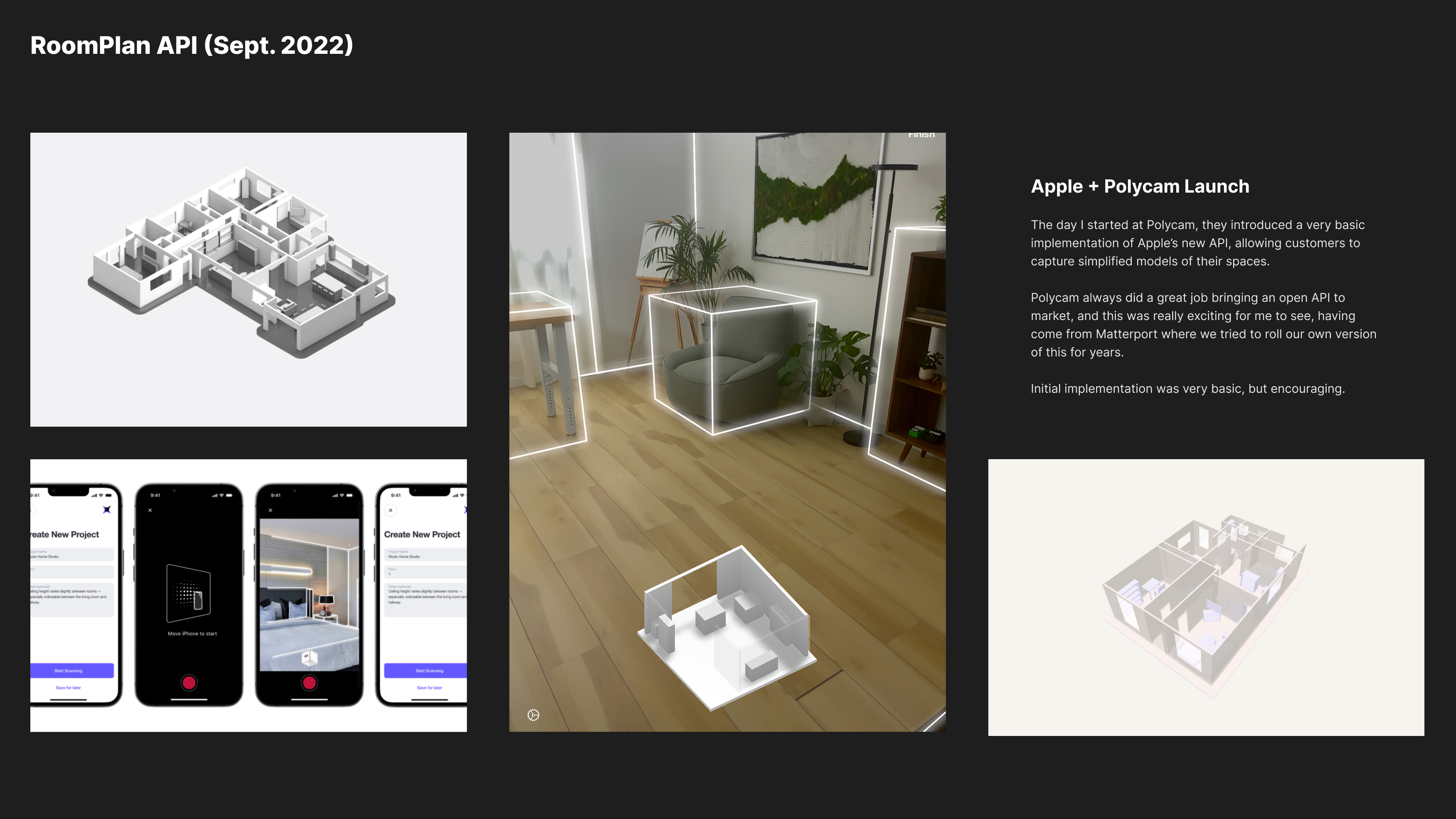 RoomPlan API Launch